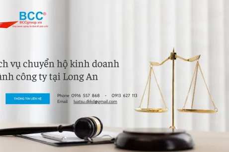 Dịch vụ chuyển hộ kinh doanh thành công ty tại Long An