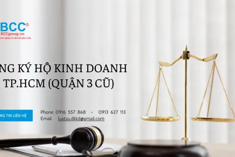 DỊCH VỤ ĐĂNG KÝ HỘ KINH DOANH TẠI TP.HCM (QUẬN 3 CŨ)