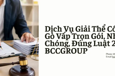 Dịch Vụ Giải Thể Công Ty Tại Gò Vấp