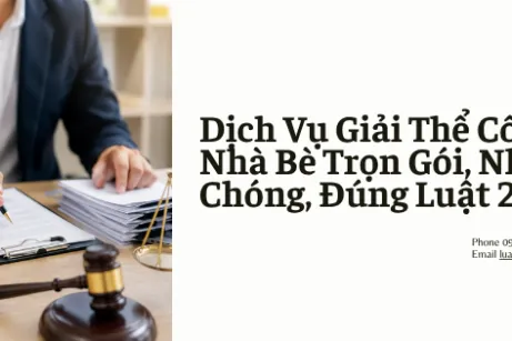 Dịch Vụ Giải Thể Công Ty Tại Nhà Bè
