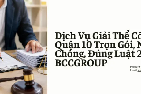 Dịch Vụ Giải Thể Công Ty Tại Quận 10