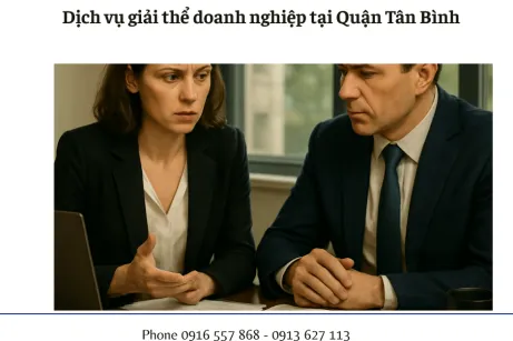 Dịch vụ giải thể doanh nghiệp tại Quận Tân Bình