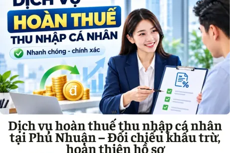 Dịch vụ hoàn thuế thu nhập cá nhân tại Phú Nhuận