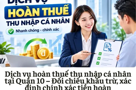 Dịch vụ hoàn thuế thu nhập cá nhân tại Quận 10