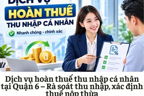 Dịch vụ hoàn thuế thu nhập cá nhân tại Quận 6