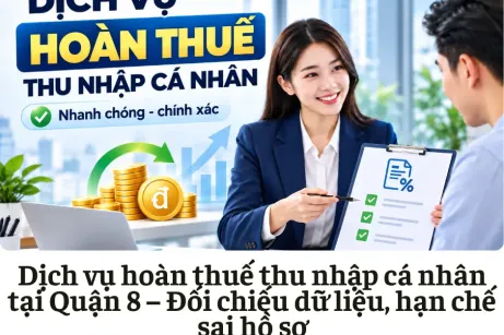 Dịch vụ hoàn thuế thu nhập cá nhân tại Quận 8