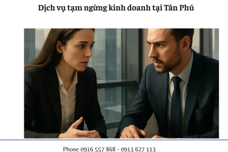 Dịch vụ tạm ngừng kinh doanh tại Tân Phú