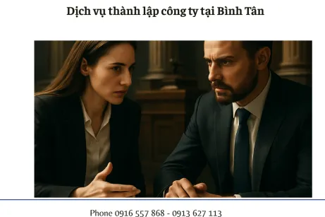 Dịch vụ thành lập công ty tại Bình Tân
