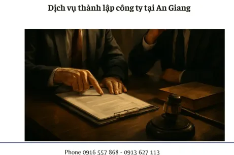 Dịch vụ thành lập công ty tại An Giang