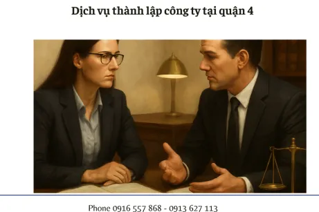 Dịch vụ thành lập công ty tại Quận 4