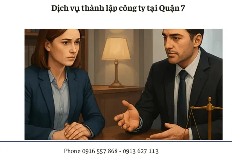 Dịch vụ thành lập công ty tại Quận 7