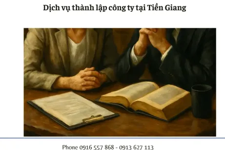 Dịch vụ thành lập công ty tại Tiền Giang