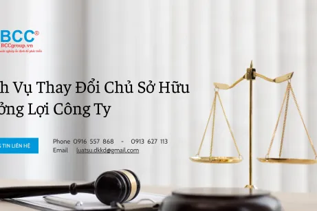 Dịch Vụ Thay Đổi Chủ Sở Hữu Hưởng Lợi Công Ty