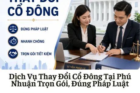 Dịch Vụ Thay Đổi Cổ Đông Tại Phú Nhuận