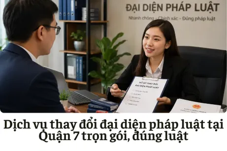 Dịch vụ thay đổi đại diện pháp luật tại Quận 7