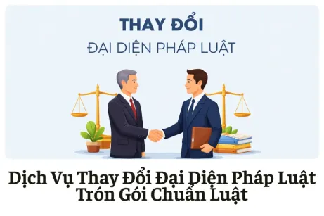 Dịch Vụ Thay Đổi Đại Diện Pháp Luật