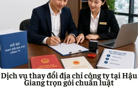 Dịch vụ thay đổi địa chỉ công ty tại Hậu Giang