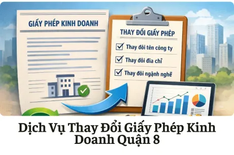 Dịch Vụ Thay Đổi Giấy Phép Kinh Doanh Quận 8