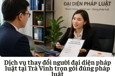 Dịch vụ thay đổi người đại diện pháp luật tại Trà Vinh