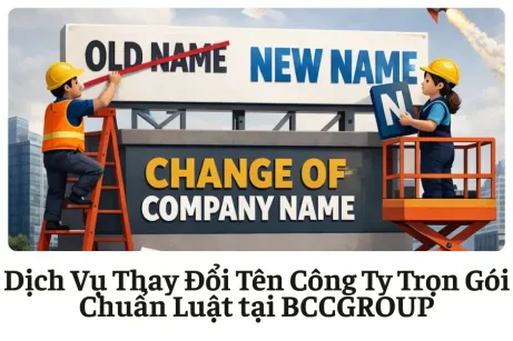 Dịch vụ thay đổi tên công ty