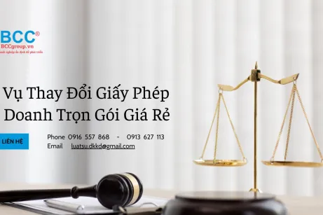 DỊCH VỤ THAY ĐỔI GIẤY PHÉP KINH DOANH QUẬN 4 