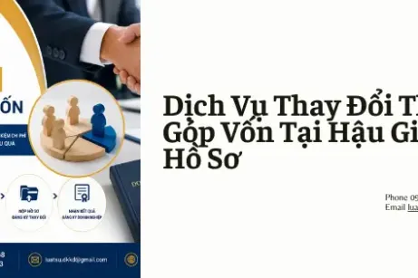 Dịch Vụ Thay Đổi Thành Viên Góp Vốn Tại Hậu Giang