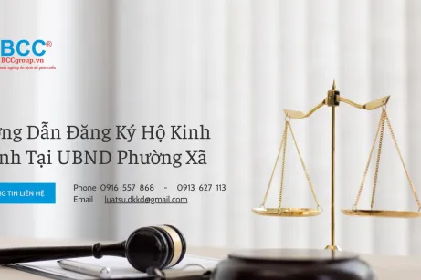 Hướng Dẫn Đăng Ký Hộ Kinh Doanh Tại UBND Phường Xã