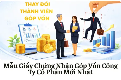Mẫu Giấy Chứng Nhận Góp Vốn Công Ty Cổ Phần