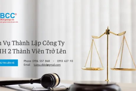 Dịch Vụ Thành Lập Công Ty TNHH 2 Thành Viên Trở Lên