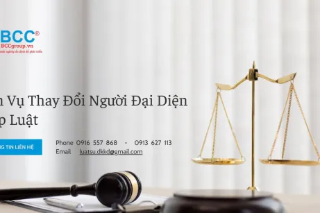 Dịch Vụ Thay Đổi Người Đại Diện Pháp Luật