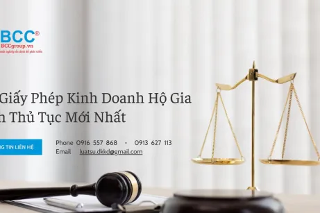 Xin Giấy Phép Kinh Doanh Hộ Gia Đình Thủ Tục Mới Nhất