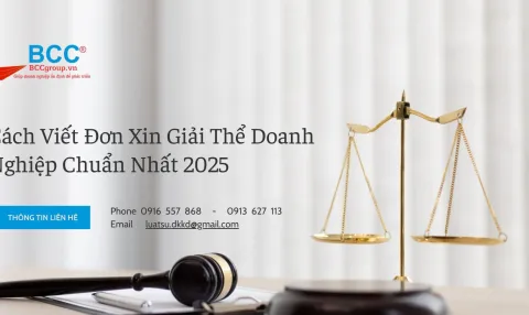 Cách Viết Đơn Xin Giải Thể Doanh Nghiệp Chuẩn Nhất 2025