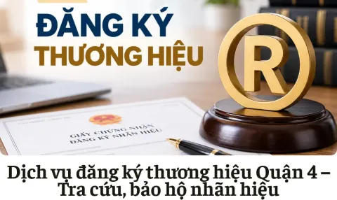 Dịch vụ đăng ký thương hiệu Quận 4