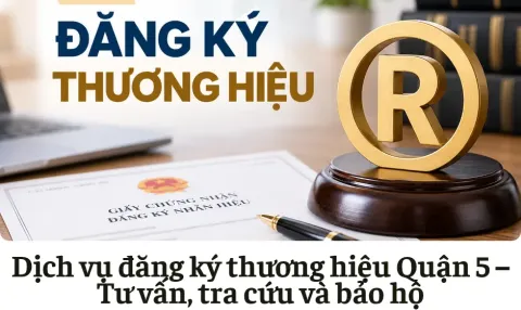 Dịch vụ đăng ký thương hiệu Quận 5