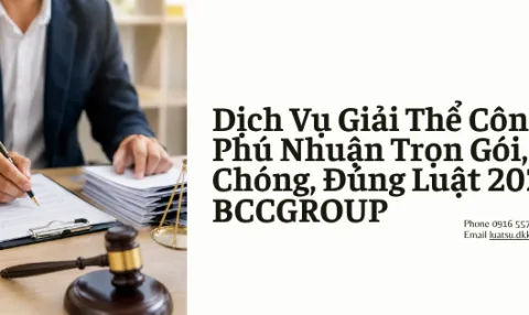 Dịch Vụ Giải Thể Công Ty Tại Phú Nhuận