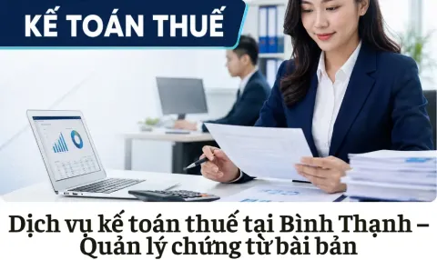 Dịch vụ kế toán thuế tại Bình Thạnh
