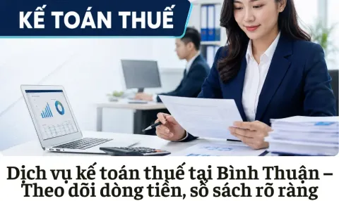 Dịch vụ kế toán thuế tại Bình Thuận