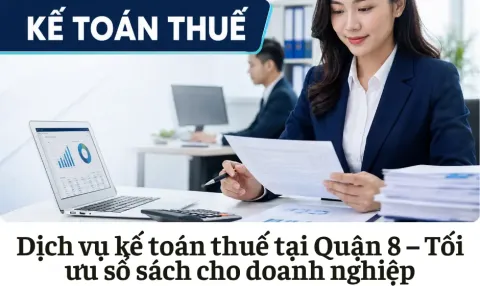 Dịch vụ kế toán thuế tại Quận 8