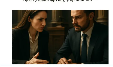 Dịch vụ thành lập công ty tại Bình Tân