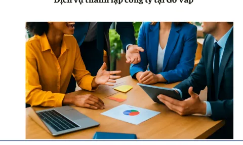 Dịch vụ thành lập công ty tại Gò Vấp