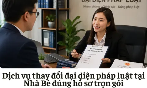 Dịch vụ thay đổi đại diện pháp luật tại Nhà Bè