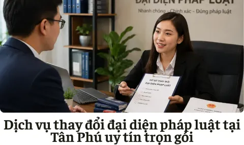 Dịch vụ thay đổi đại diện pháp luật tại Tân Phú