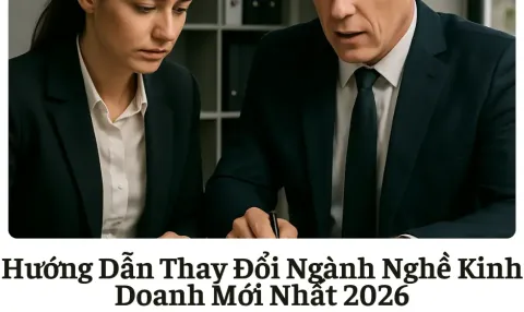 Hướng Dẫn Thay Đổi Ngành Nghề Kinh Doanh