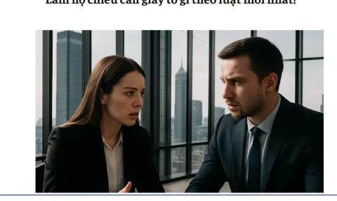 Làm hộ chiếu cần giấy tờ gì theo luật mới nhất?